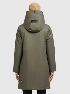 Khujo Tussenmantels Tussenmantel LISAD Dames Kaki -Mode kledingwinkel 2d97fecdb93a8f8cf7ef836f59d38569