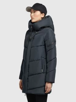 Khujo Winterjassen Winterjas Jordis 4 Dames Donkerblauw -Mode kledingwinkel 2ec3c47c28299831defd405e38799a06