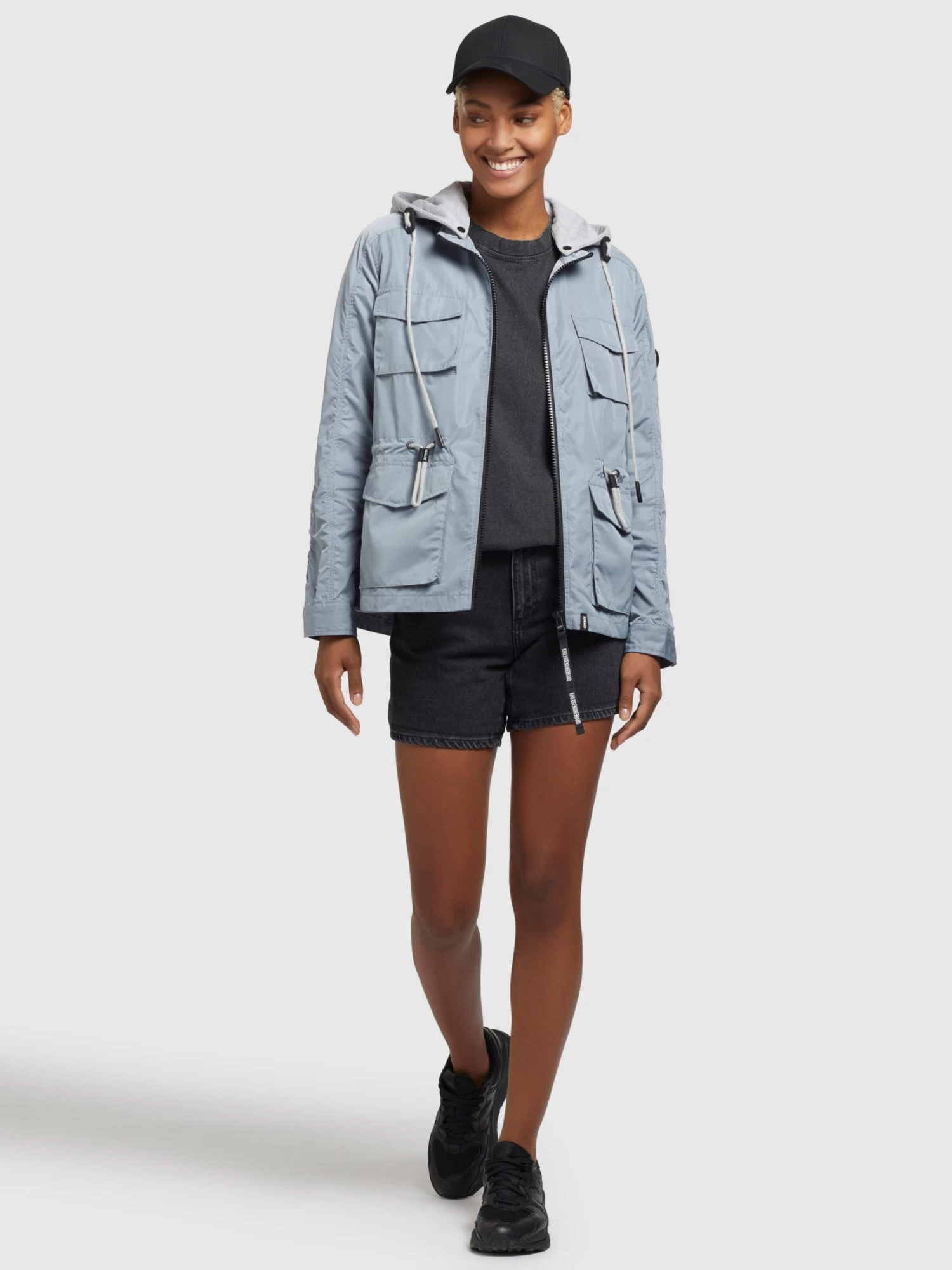 Khujo Tussenjassen Tussenjas FLAMES Dames Lichtblauw 3 Khujo Tussenjassen Tussenjas FLAMES Dames Lichtblauw - Afbeelding 3