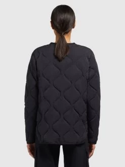 Khujo Tussenjassen Tussenjas ALMA Dames Zwart -Mode kledingwinkel 3098a81008fc95e9ef80e47e81084e93