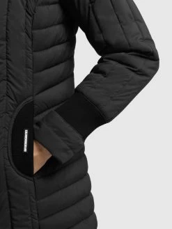 Khujo Winterjassen Winterjas Jerry Dames Zwart -Mode kledingwinkel 315039cdd5e552b0ab47aa5e83e49f67