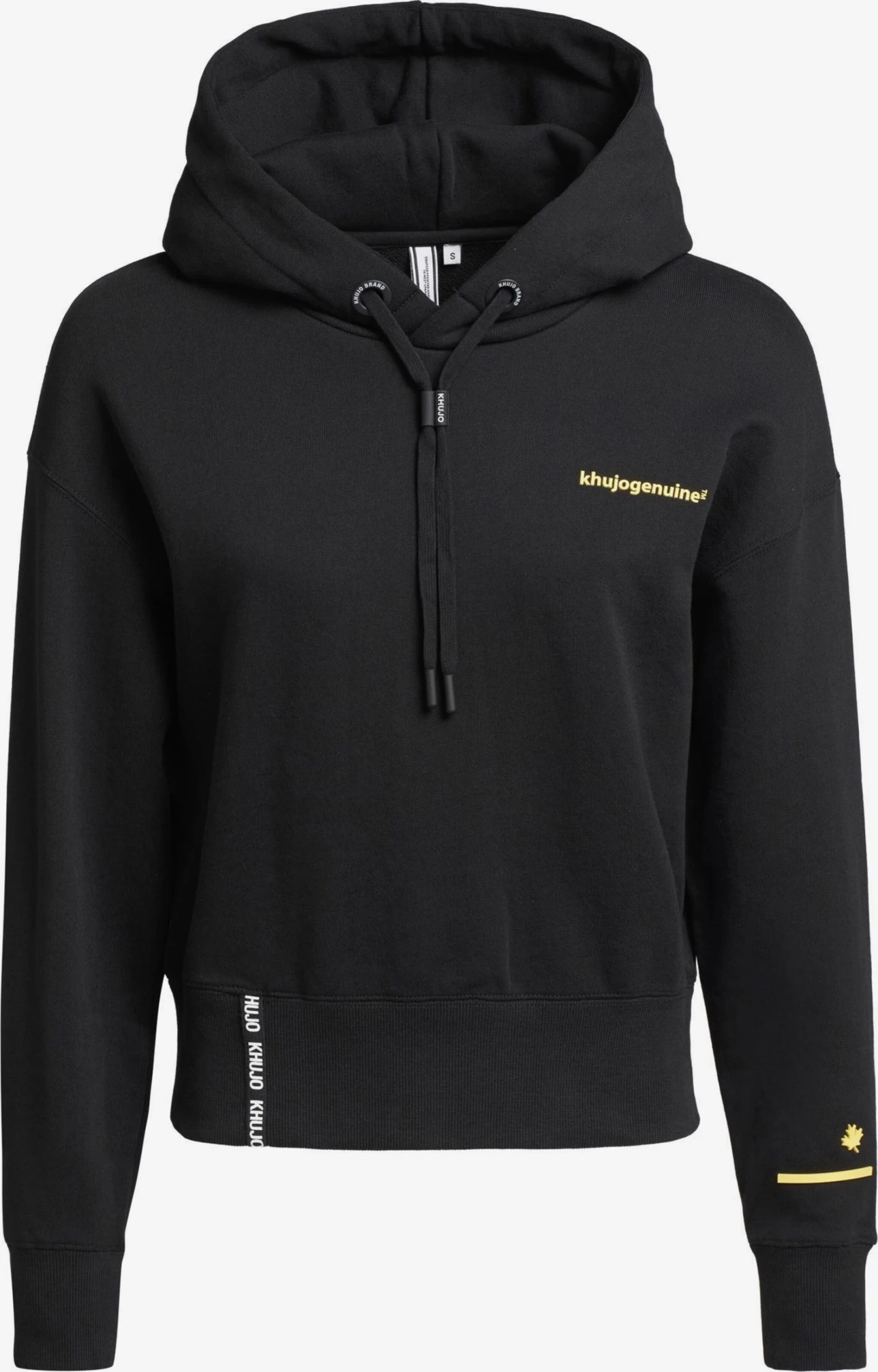 Khujo Longsleeves Shirt Dalia Dames Zwart 1 Khujo Longsleeves Shirt Dalia Dames Zwart