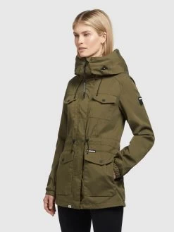 Khujo Parkas Tussenparka ELST Dames Olijfgroen 12 Khujo Parkas Tussenparka ELST Dames Olijfgroen -Mode kledingwinkel 332bd18064ba173f615e345555ba1bab