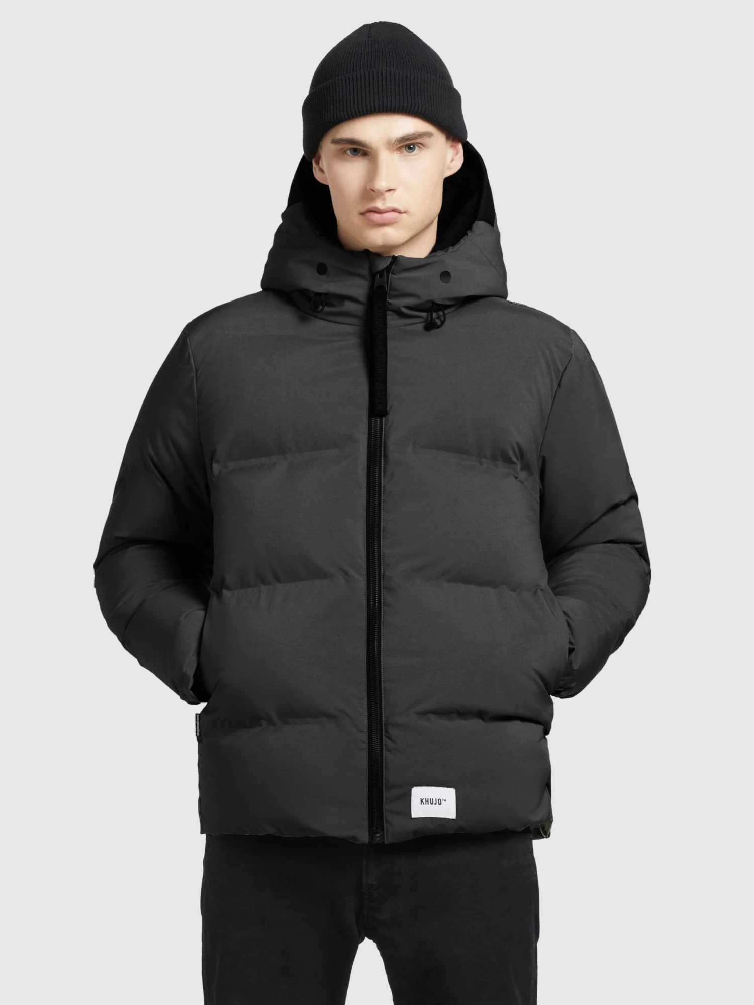 Khujo Winterjassen Winterjas Rodney 2 Heren Zwart 2 Khujo Winterjassen Winterjas Rodney 2 Heren Zwart - Afbeelding 2