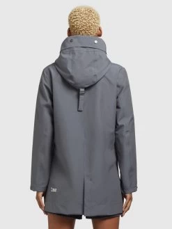 Khujo Tussenmantels Tussenmantel Artisa Dames Rookgrijs -Mode kledingwinkel 3534e3b499e4e210755014a9ea4c91d2