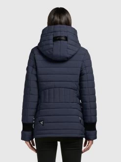 Khujo Winterjassen Winterjas Patt Dames Donkerblauw 11 Khujo Winterjassen Winterjas Patt Dames Donkerblauw -Mode kledingwinkel 35387c49907e72236e4c749da17461a0