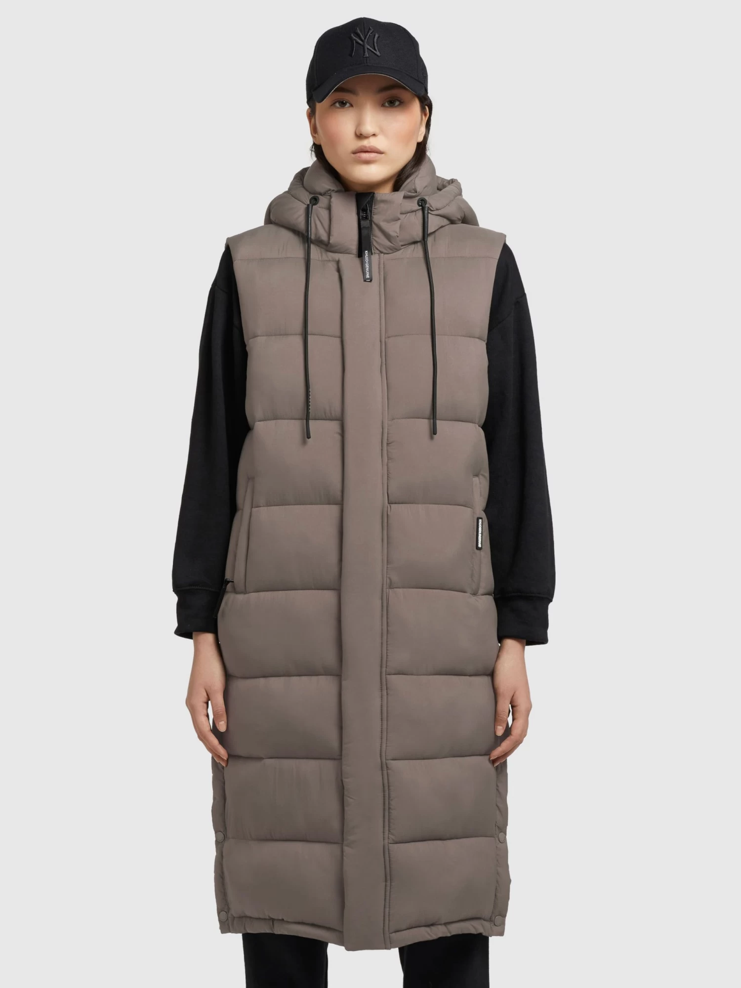 Khujo Bodywarmers Bodywarmer Tourin Dames Bruin 2 Khujo Bodywarmers Bodywarmer Tourin Dames Bruin - Afbeelding 2