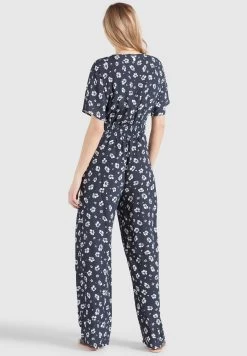 Khujo Lange Jumpsuits Jumpsuit Borgia Dames Marine -Mode kledingwinkel 356448c5115c7b2aec059dce6574e611