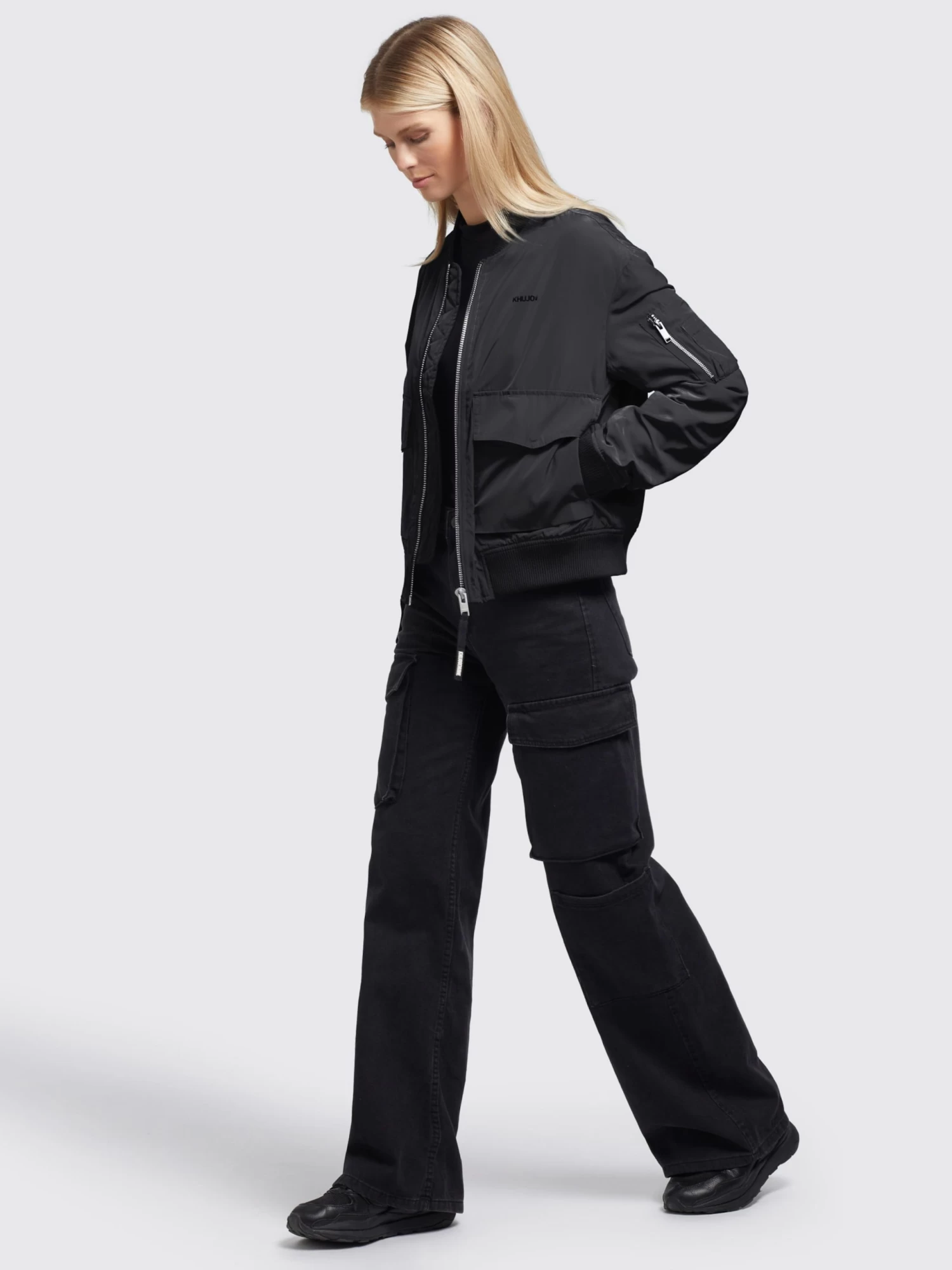 Khujo Tussenjassen Tussenjas Nova Dames Zwart 3 Khujo Tussenjassen Tussenjas Nova Dames Zwart - Afbeelding 3