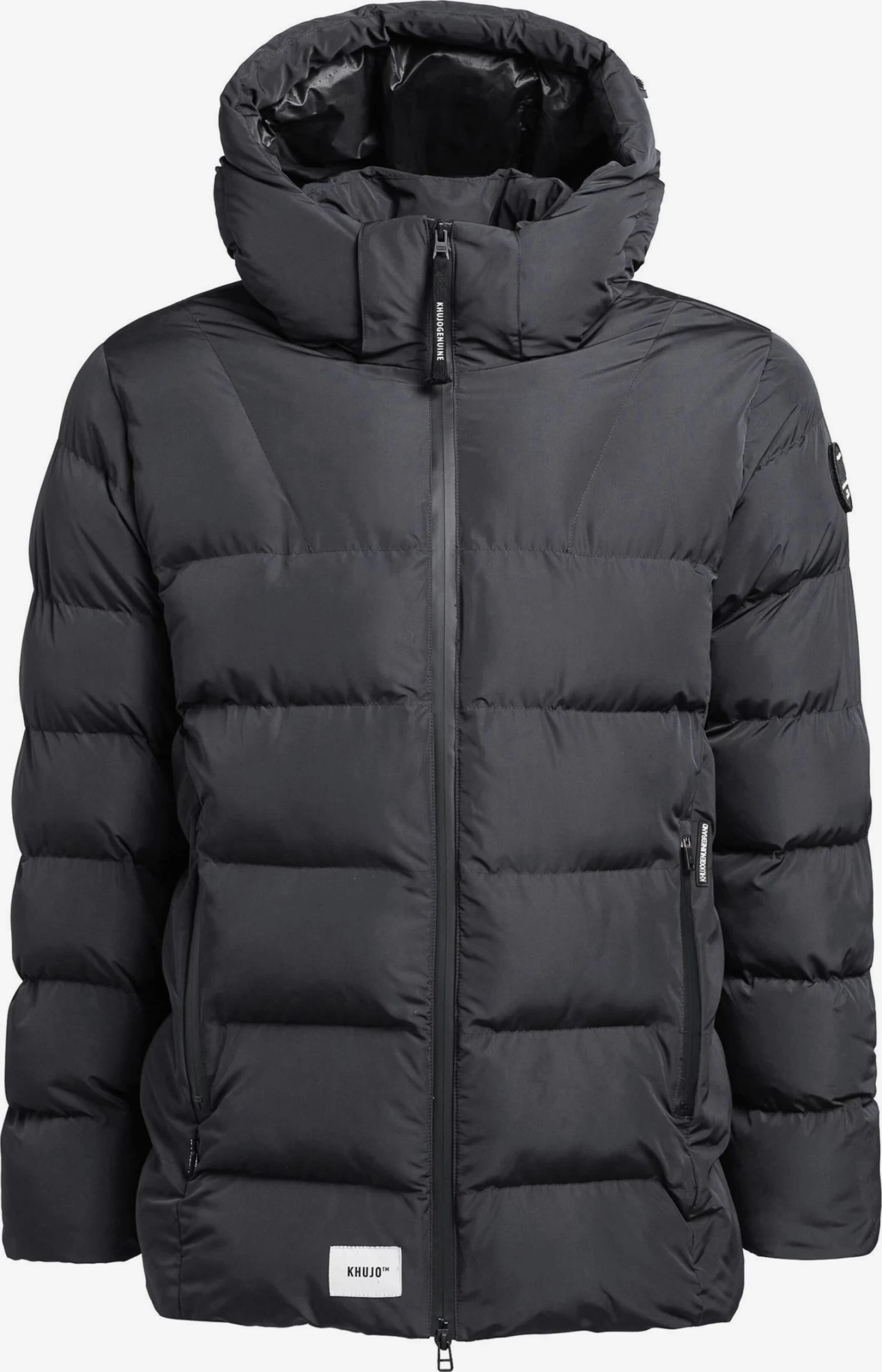 Khujo Winterjassen Winterjas SUMO Heren Donkergrijs 1 Khujo Winterjassen Winterjas SUMO Heren Donkergrijs