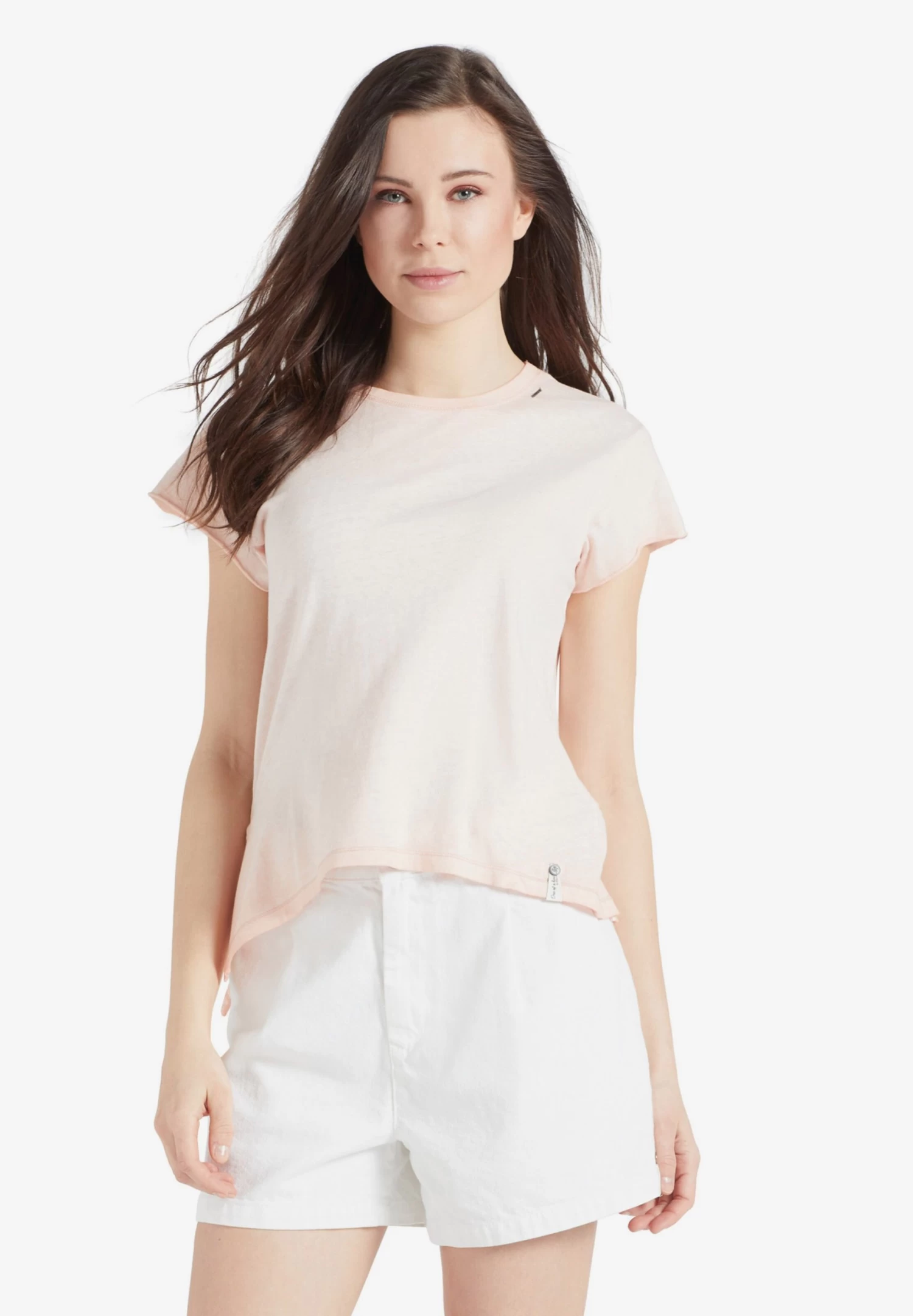 Khujo T-shirts Shirt Matama Dames Poederroze 2 Khujo T-shirts Shirt Matama Dames Poederroze - Afbeelding 2