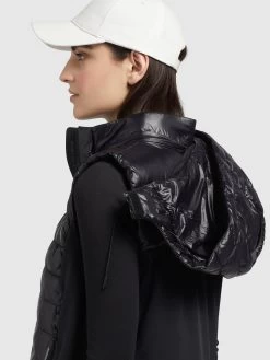 Khujo Bodywarmers Bodywarmer Fabia Dames Zwart -Mode kledingwinkel 3951f80e57dfd95c4dd00957f42ac501