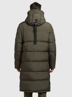Khujo Wintermantels Winterjas Pato Heren Olijfgroen -Mode kledingwinkel 39971e86db3324eef455270874eefecc