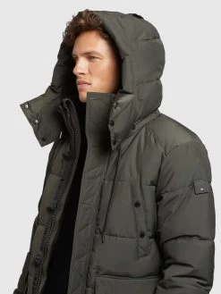 Khujo Winterjassen Winterjas Primero Heren Kaki -Mode kledingwinkel 399e681ea185bde725c62a0c0b6a7bda