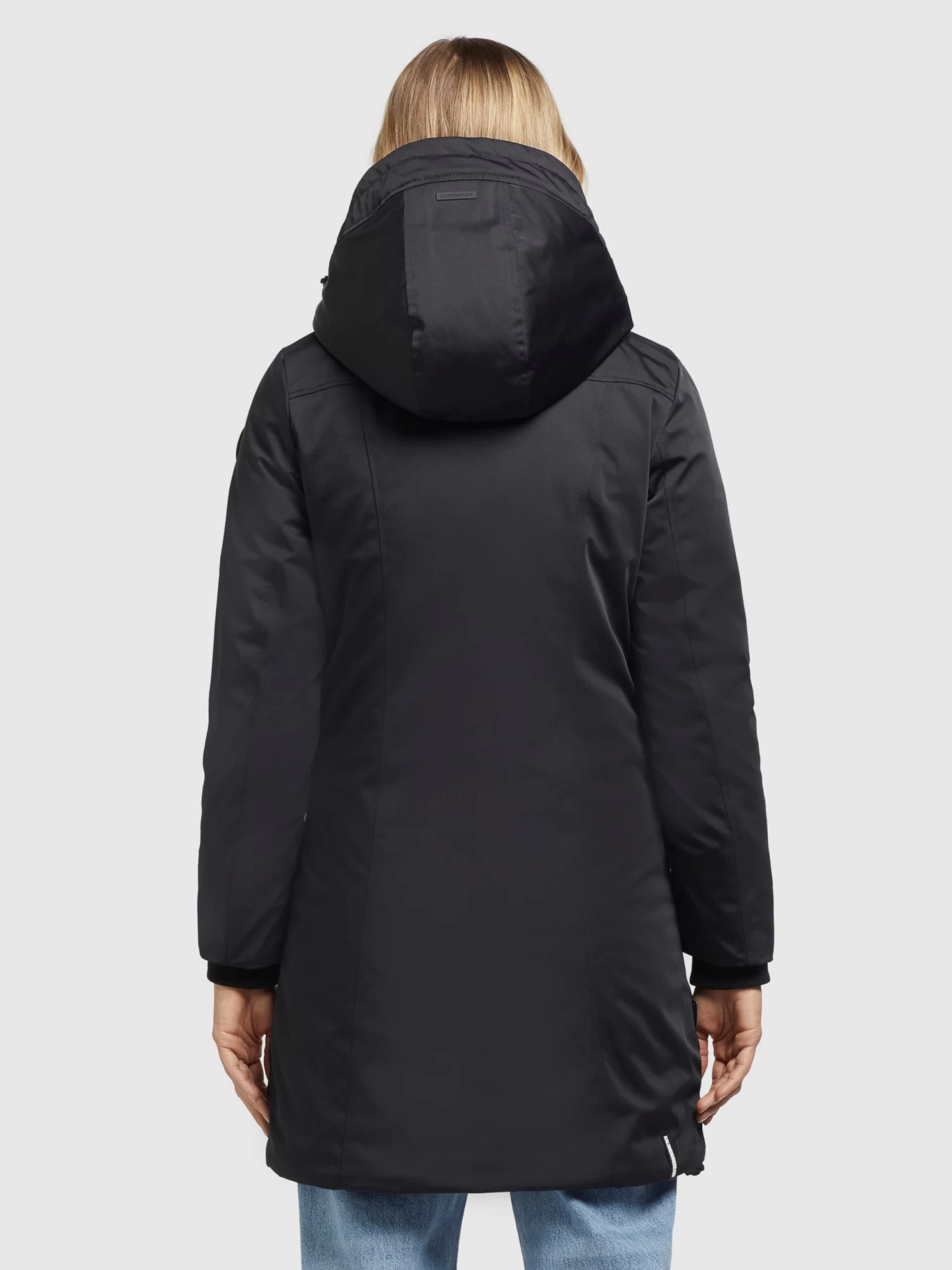 Khujo Wintermantels Wintermantel Blossom Dames Zwart 4 Khujo Wintermantels Wintermantel Blossom Dames Zwart - Afbeelding 4