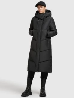 Khujo Tussenmantels Tussenmantel Sonje3 Dames Zwart -Mode kledingwinkel 3a8e6ada2a64ca192847fa385896086d