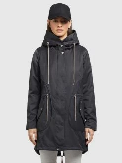 Khujo Parkas Tussenparka ONDA2 Dames Donkergrijs -Mode kledingwinkel 3b16079e49feae4e67509393a82c890b