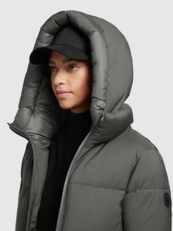 Khujo Wintermantels Wintermantel Aniva Dames Olijfgroen -Mode kledingwinkel 3b1b2b33959cb97cdb002e38ada2cafe