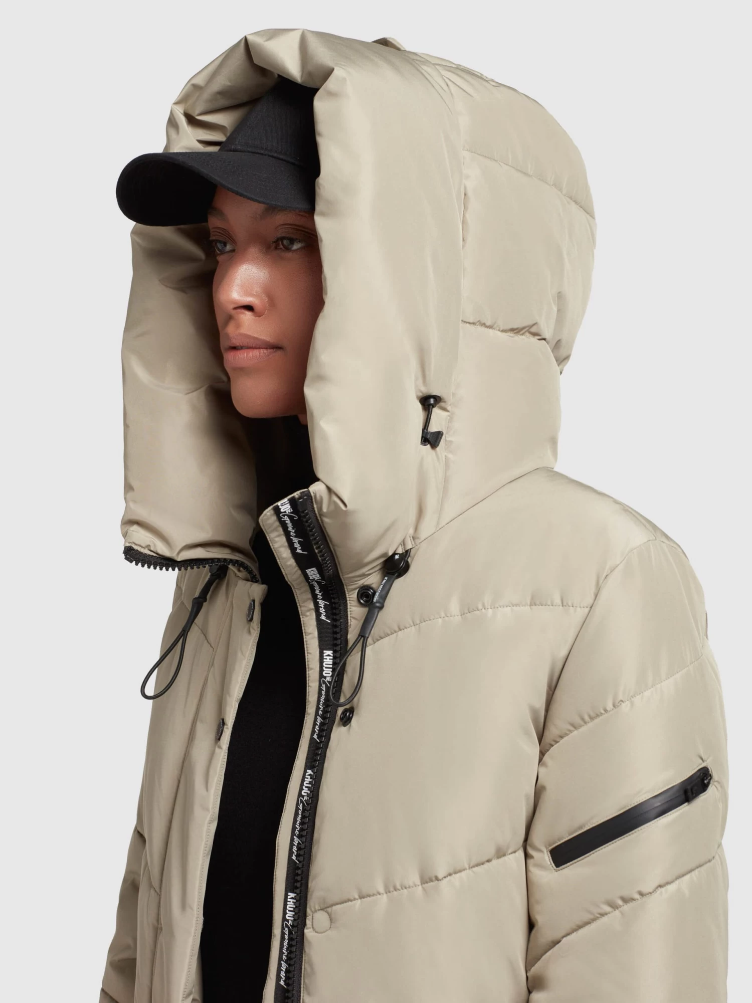 Khujo Winterjassen Winterjas Jordis 4 Dames Pastelgroen 7 Khujo Winterjassen Winterjas Jordis 4 Dames Pastelgroen - Afbeelding 7