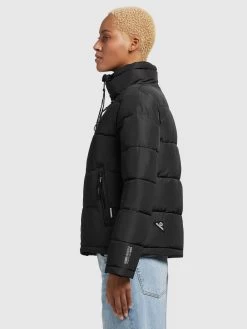 Khujo Winterjassen Winterjas Tuba Dames Zwart -Mode kledingwinkel 3d1e25648958b149785d0c3b7cc2ac7e