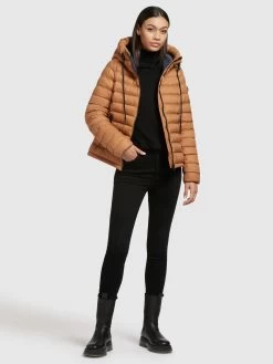Khujo Winterjassen Winterjas Lovina Dames Oranje -Mode kledingwinkel 3d6756acb8a43ac21125753ac074cf5c