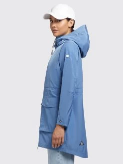 Khujo Tussenmantels Tussenmantel Ging Dames Blauw -Mode kledingwinkel 3e3108c7a0272fa74c420306164c95b1