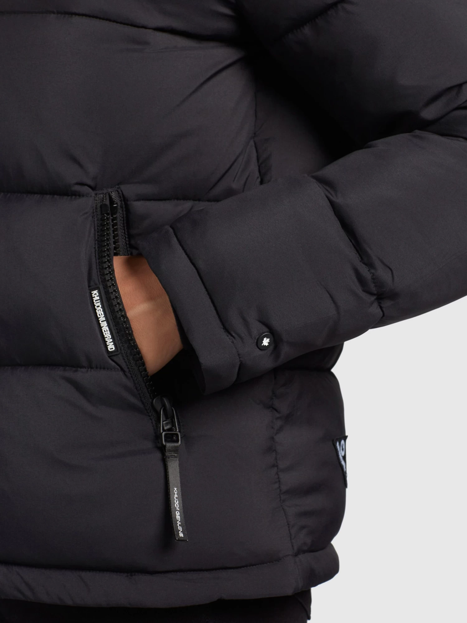 Khujo Winterjassen Winterjas Blondie Matt Dames Zwart 8 Khujo Winterjassen Winterjas Blondie Matt Dames Zwart - Afbeelding 8