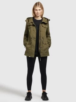 Khujo Parkas Tussenparka ELST Dames Olijfgroen 10 Khujo Parkas Tussenparka ELST Dames Olijfgroen -Mode kledingwinkel 44805596e30ffaf8dd1ec5b2cf782cad