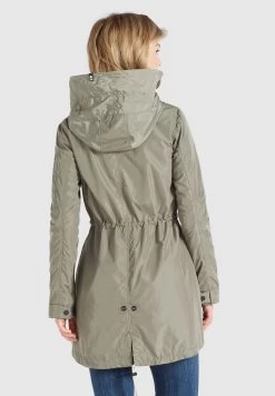 Khujo Parkas Tussenparka CATHARINA Dames Kaki -Mode kledingwinkel 46b6c7453757beb54d4e22523854cebb