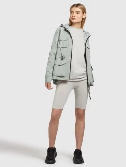 Khujo Tussenjassen Tussenjas FLAMES Dames Pastelgroen -Mode kledingwinkel 4768b0e78b94a3e81b00bb6ad59a7b94