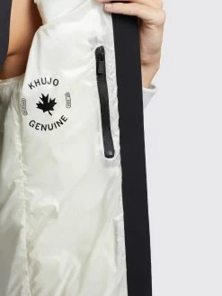 Khujo Tussenjassen Tussenjas Maude Dames Natuurwit -Mode kledingwinkel 48d0e61920e503dbc41725433a184c3b