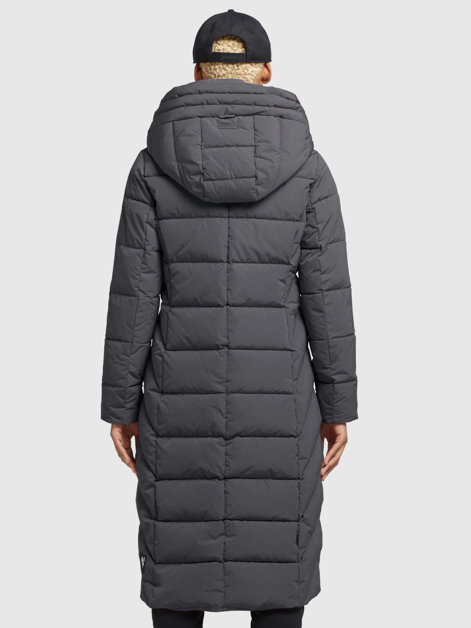 Khujo Wintermantels Wintermantel Gamber Dames Antraciet 4 Khujo Wintermantels Wintermantel Gamber Dames Antraciet - Afbeelding 4