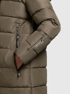 Khujo Wintermantels Wintermantel Jilias 3 Dames Kaki -Mode kledingwinkel 4977b3d66c8437df4aa8052962d49f88