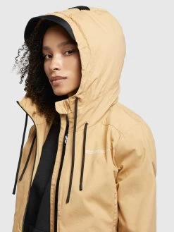 Khujo Tussenjassen Tussenjas Rolava Dames Curry -Mode kledingwinkel 49f7be031dc821f04528c37e99eb8533