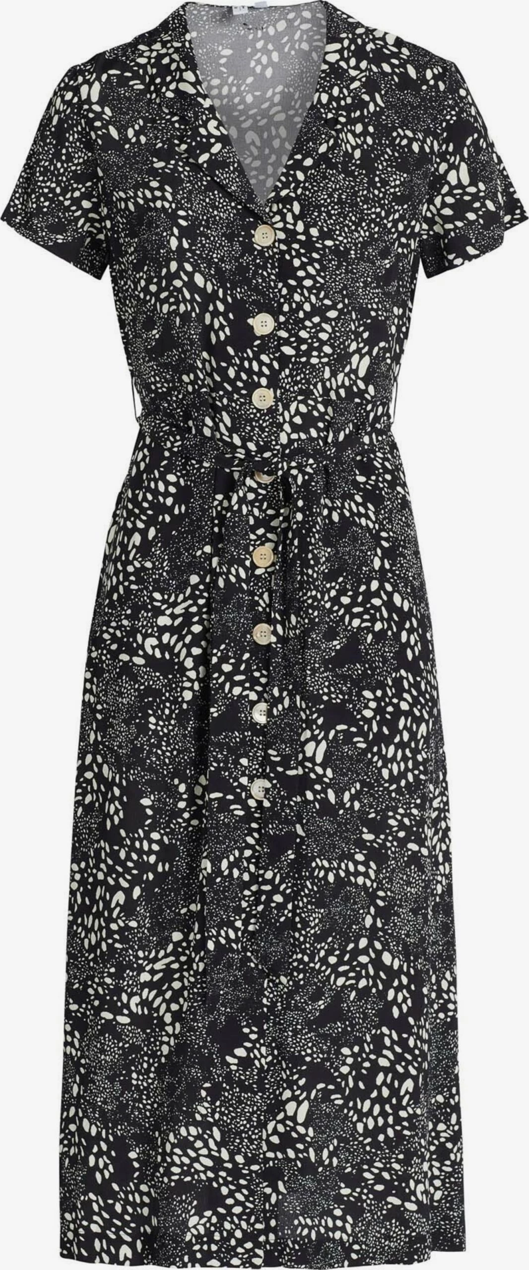 Khujo Blousejurken Blousejurk Goya Dames Zwart