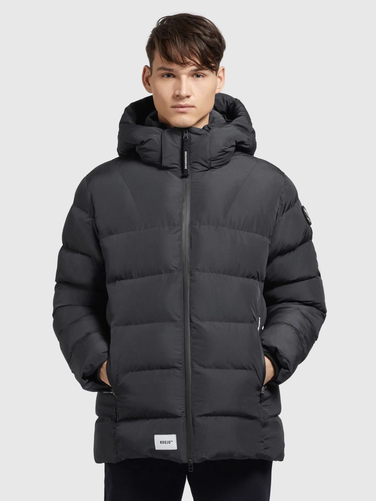 Khujo Winterjassen Winterjas SUMO Heren Donkergrijs 2 Khujo Winterjassen Winterjas SUMO Heren Donkergrijs - Afbeelding 2