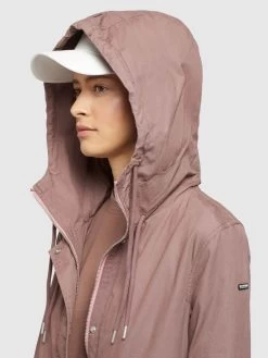 Khujo Parkas Tussenparka NANDA3 Dames Mauve -Mode kledingwinkel 4e1d09de6a4a3276deb94994911ed3f0