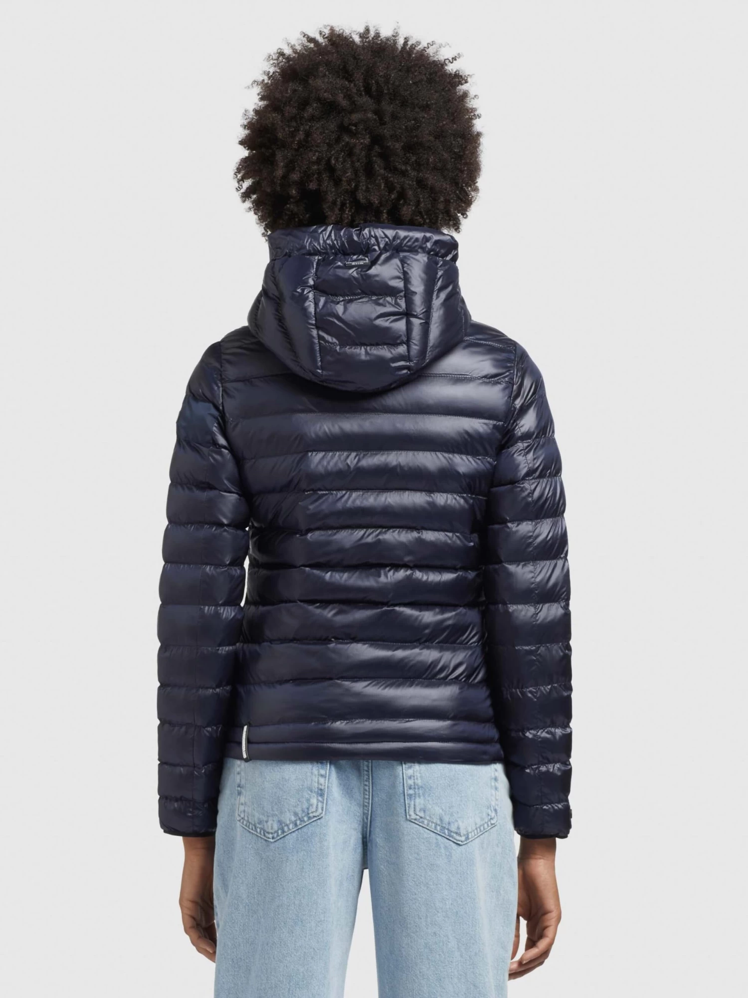 Khujo Tussenjassen Tussenjas Lovina Dames Donkerblauw 5 Khujo Tussenjassen Tussenjas Lovina Dames Donkerblauw - Afbeelding 5