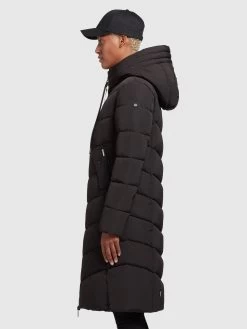 Khujo Wintermantels Wintermantel Ayleena Dames Zwart -Mode kledingwinkel 51778444009e28cadbb731d8fca158bb