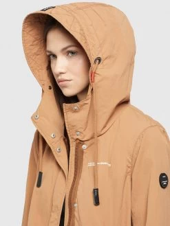 Khujo Tussenjassen Tussenjas ADDA Dames Beige -Mode kledingwinkel 527ea95ce0f9ff5a3e3ff86e96edf337