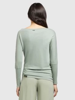 Khujo Fijngebreide Truien Trui Shea Dames Mintgroen -Mode kledingwinkel 540286dd3f6919e386e6728dd7544090