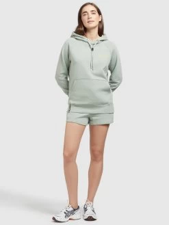 Khujo Hoodies Sweatshirt Odette Dames Mintgroen 10 Khujo Hoodies Sweatshirt Odette Dames Mintgroen -Mode kledingwinkel 5418def9203f8ea0a282b6ad205477bc