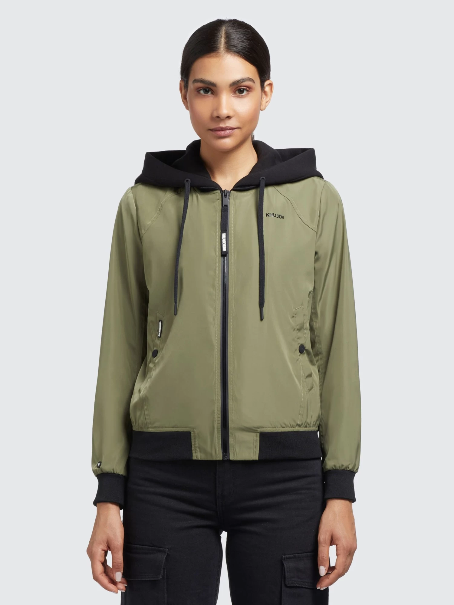 Khujo Tussenjassen Tussenjas Persee Dames Appel 2 Khujo Tussenjassen Tussenjas Persee Dames Appel - Afbeelding 2