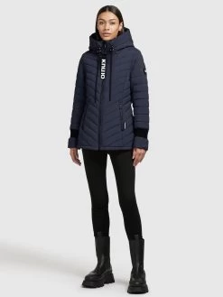 Khujo Winterjassen Winterjas Patt Dames Donkerblauw 10 Khujo Winterjassen Winterjas Patt Dames Donkerblauw -Mode kledingwinkel 559e4786176582b639817b1e88ebcaec