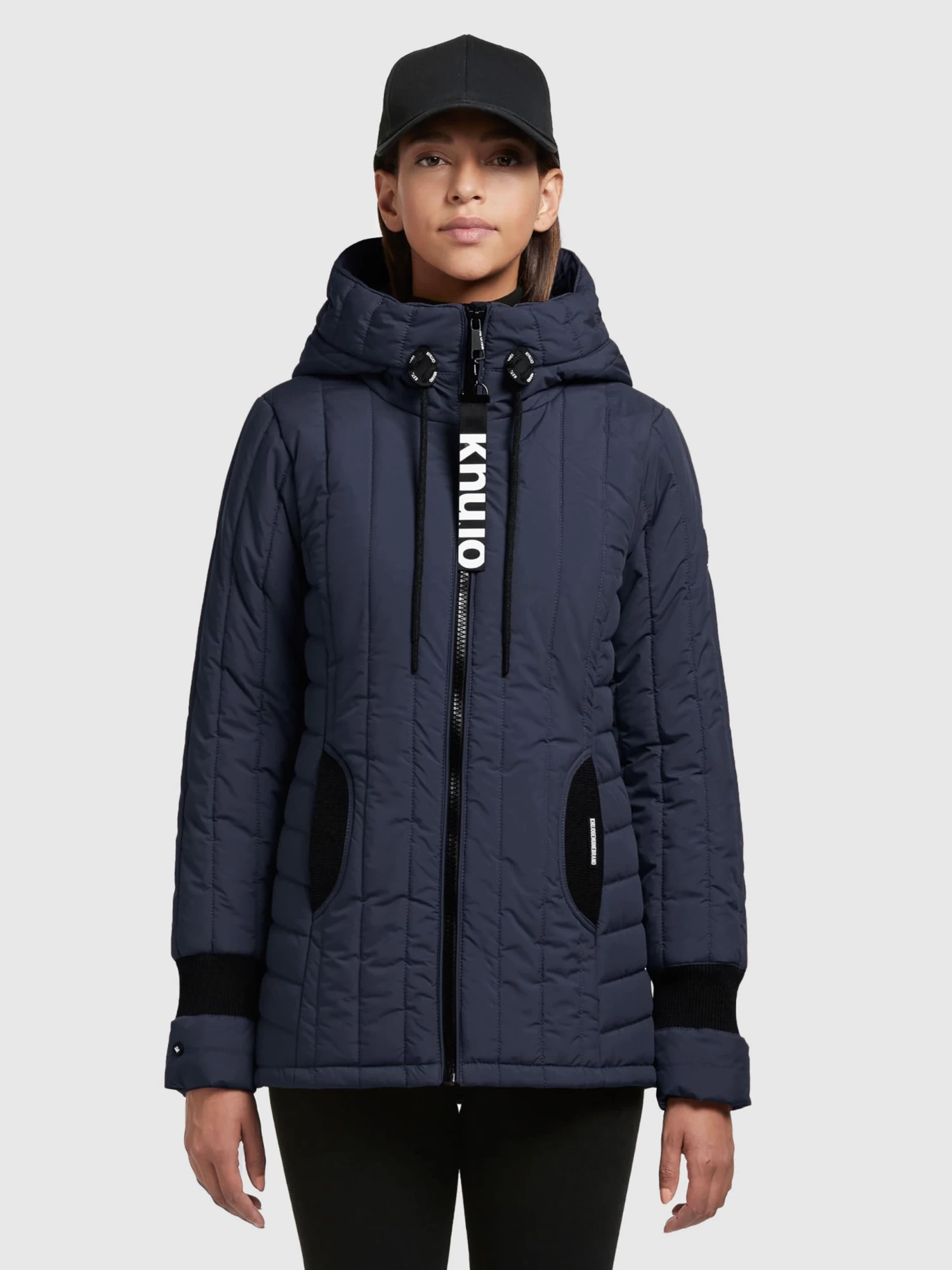 Khujo Winterjassen Winterjas Tweety Dames Marine 2 Khujo Winterjassen Winterjas Tweety Dames Marine - Afbeelding 2