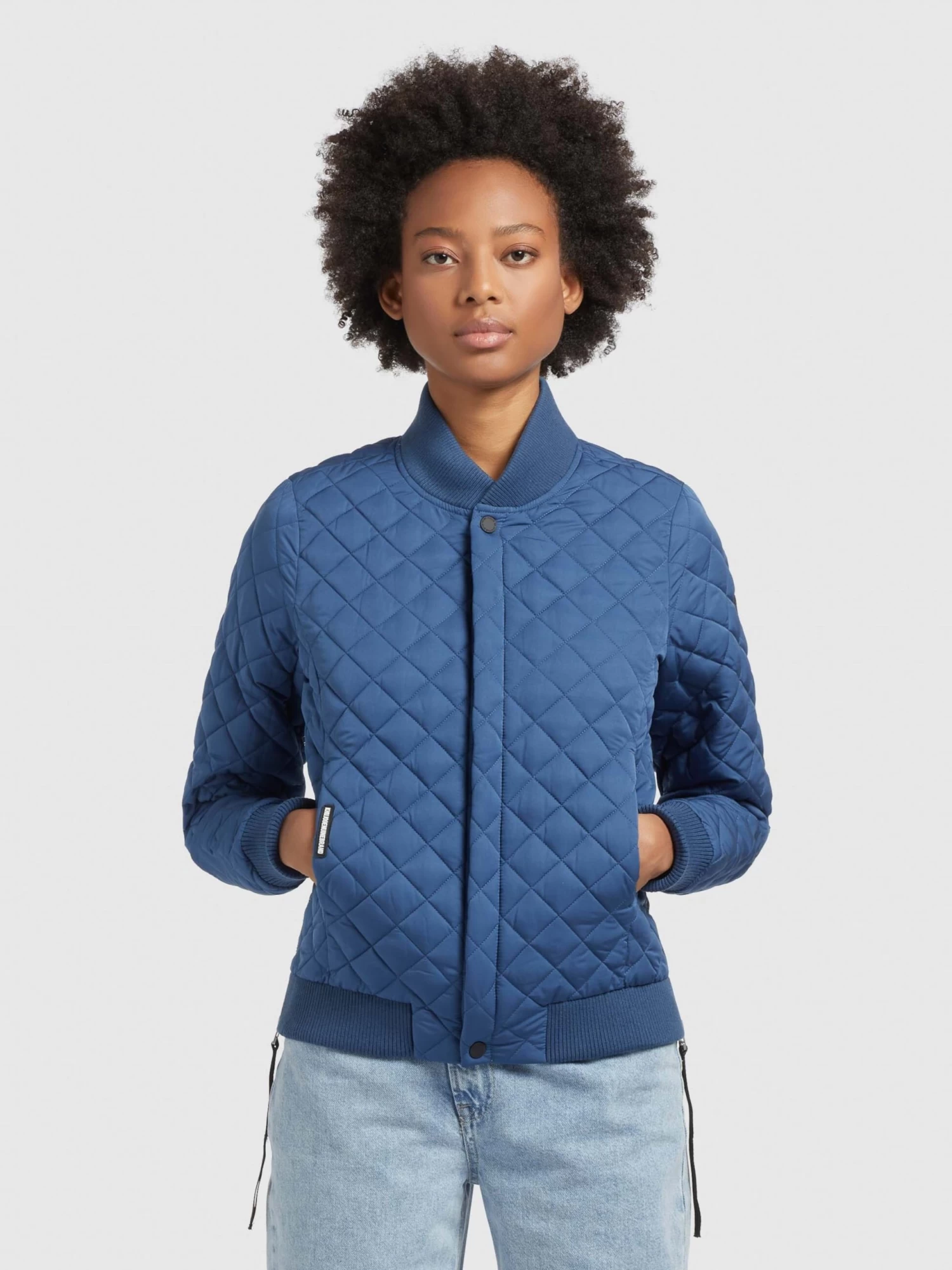 Khujo Tussenjassen Tussenjas MONZA Dames Blauw 2 Khujo Tussenjassen Tussenjas MONZA Dames Blauw - Afbeelding 2