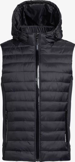 Khujo Bodywarmers Bodywarmer Heren Zwart