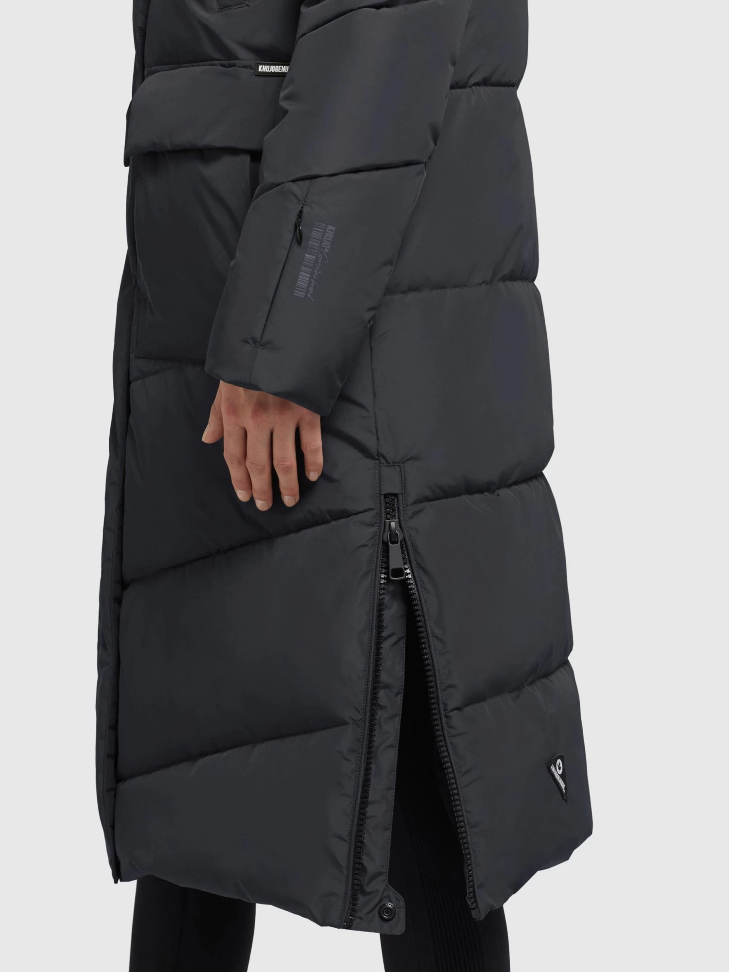 Khujo Wintermantels Wintermantel Elvita Dames Donkerblauw 7 Khujo Wintermantels Wintermantel Elvita Dames Donkerblauw - Afbeelding 7