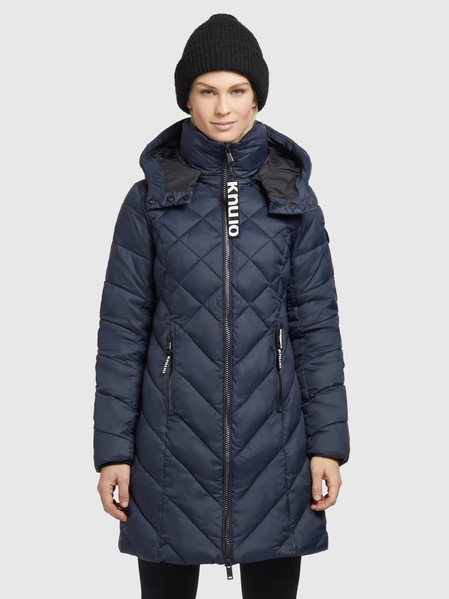 Khujo Tussenmantels Tussenmantel Aneth Dames Navy 2 Khujo Tussenmantels Tussenmantel Aneth Dames Navy - Afbeelding 2