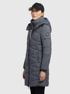 Khujo Tussenmantels Tussenmantel Fitt Light Dames Donkergrijs -Mode kledingwinkel 57d7c032413bacb10167f69d5a4dd514